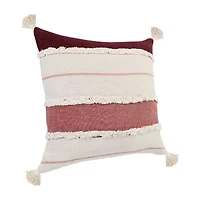 LR Home Mike Stripe Square Throw Pillow