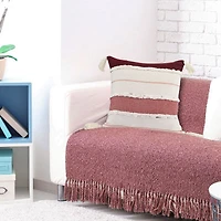 Lr Home Mike Stripe Square Throw Pillow