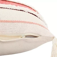Lr Home Mike Stripe Square Throw Pillow