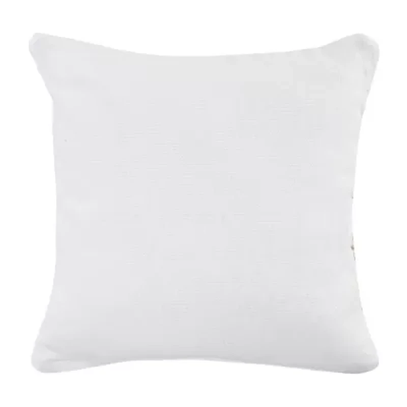 LR Home Make Geometric Square Throw Pillow