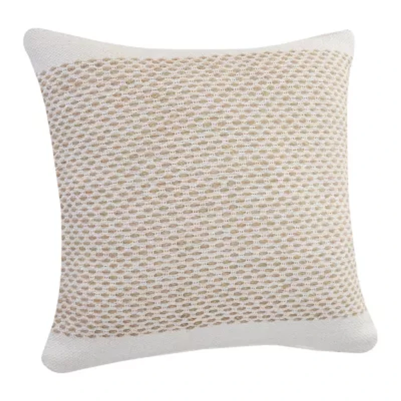 LR Home Make Geometric Square Throw Pillow