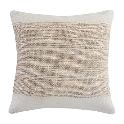 LR Home Maray Stripe Square Throw Pillow