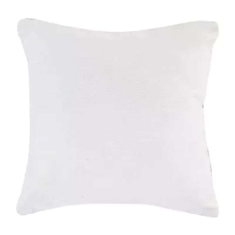 LR Home Maray Stripe Square Throw Pillow