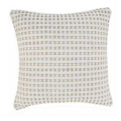 LR Home Misi Geometric Square Throw Pillow
