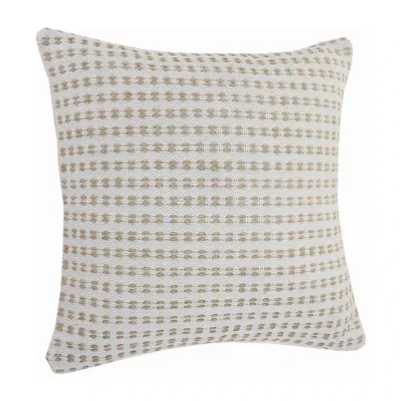 LR Home Misi Geometric Square Throw Pillow