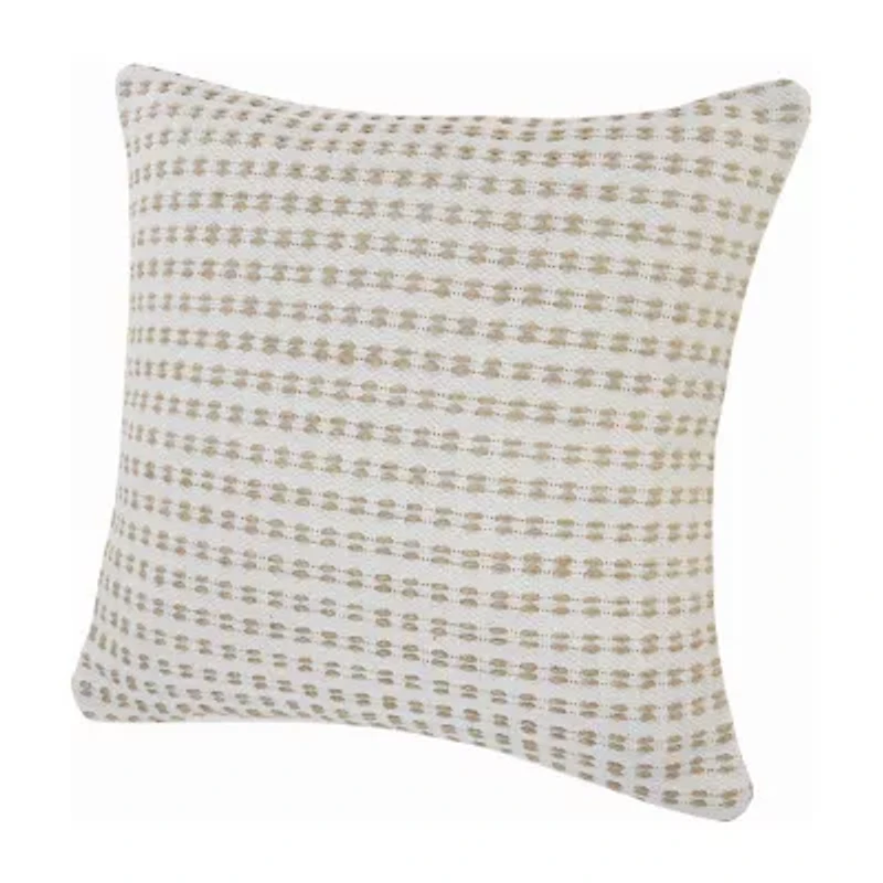 LR Home Misi Geometric Square Throw Pillow