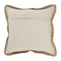 LR Home Abena Stripe Square Throw Pillow