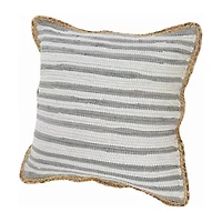 LR Home Abena Stripe Square Throw Pillow