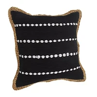 LR Home Abha Stripe Square Throw Pillow