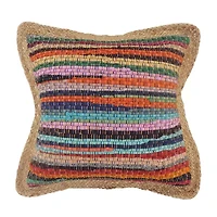 LR Home Eanna Abstract Square Throw Pillow