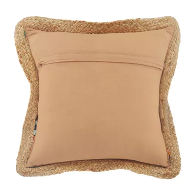 LR Home Eanna Abstract Square Throw Pillow