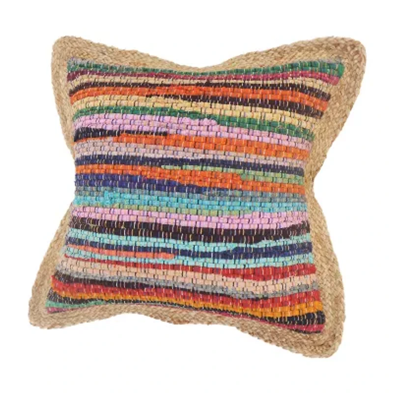 LR Home Eanna Abstract Square Throw Pillow