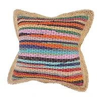 LR Home Eanna Abstract Square Throw Pillow