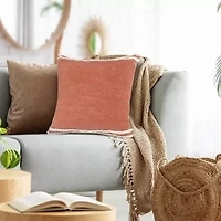 LR Home Cais Stripe Square Throw Pillow