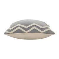 LR Home Caia Geometric Square Throw Pillow