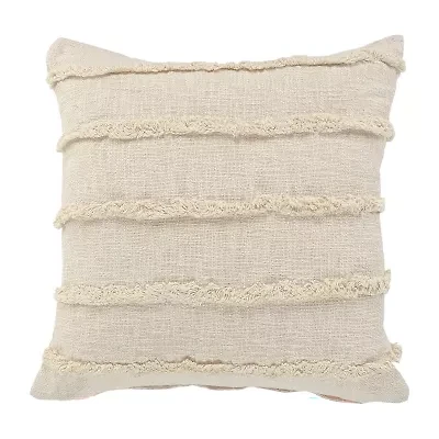 Lr Home Cassie Solid Square Throw Pillow