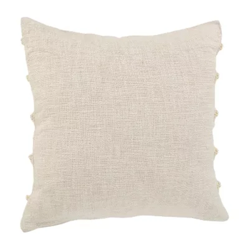 Lr Home Cassie Solid Square Throw Pillow