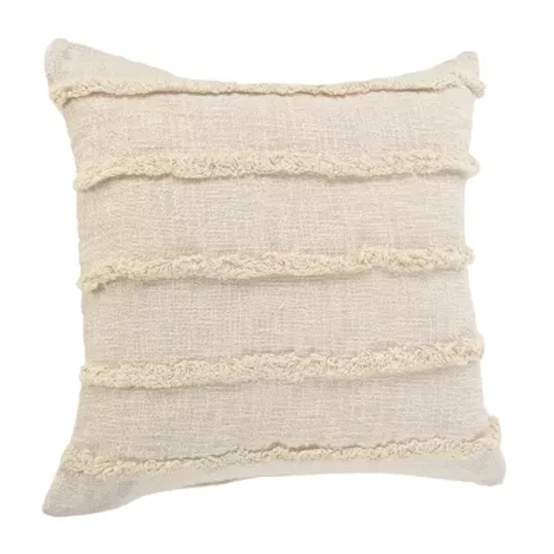 Lr Home Cassie Solid Square Throw Pillow