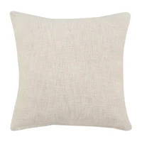 LR Home Cady Solid Square Throw Pillow