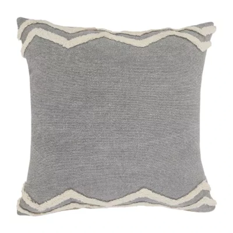 LR Home Cal Modern Set Square Throw Pillow