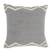 LR Home Cal Modern Set Square Throw Pillow