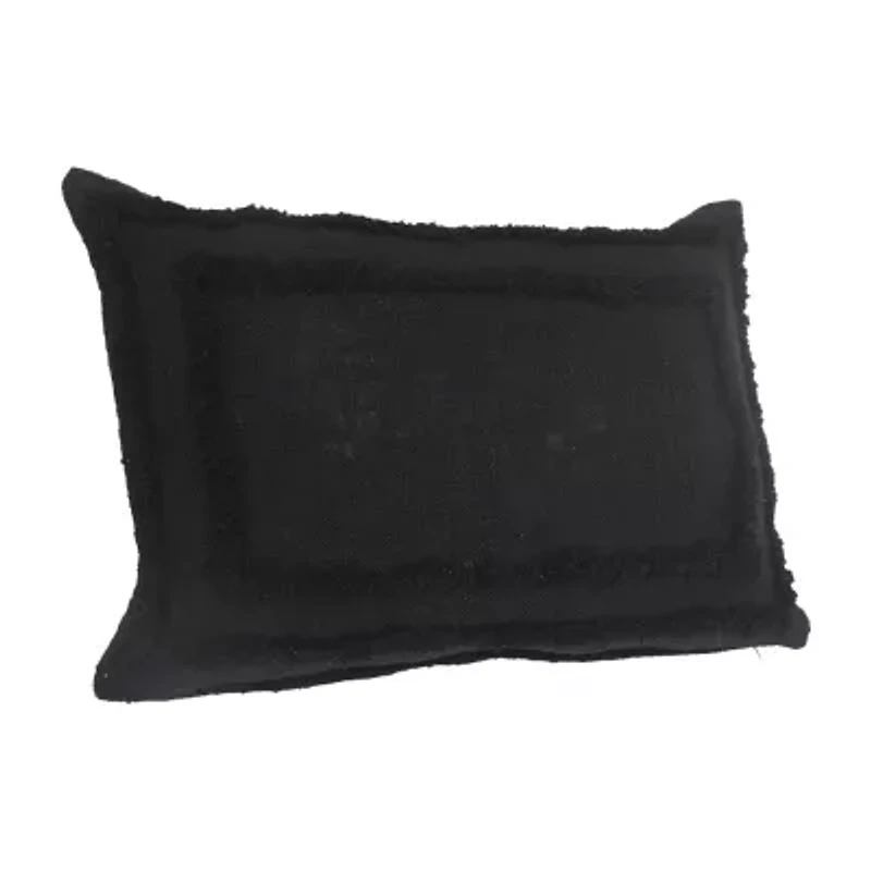 LR Home Cachi Modern Rectangular Throw Pillow