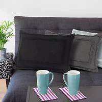 LR Home Cachi Modern Rectangular Throw Pillow