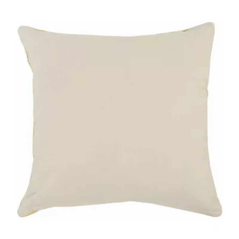 LR Home Cabo Geometric Square Throw Pillow