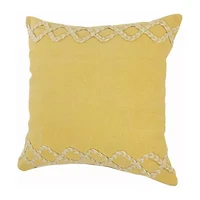 LR Home Cabo Geometric Square Throw Pillow