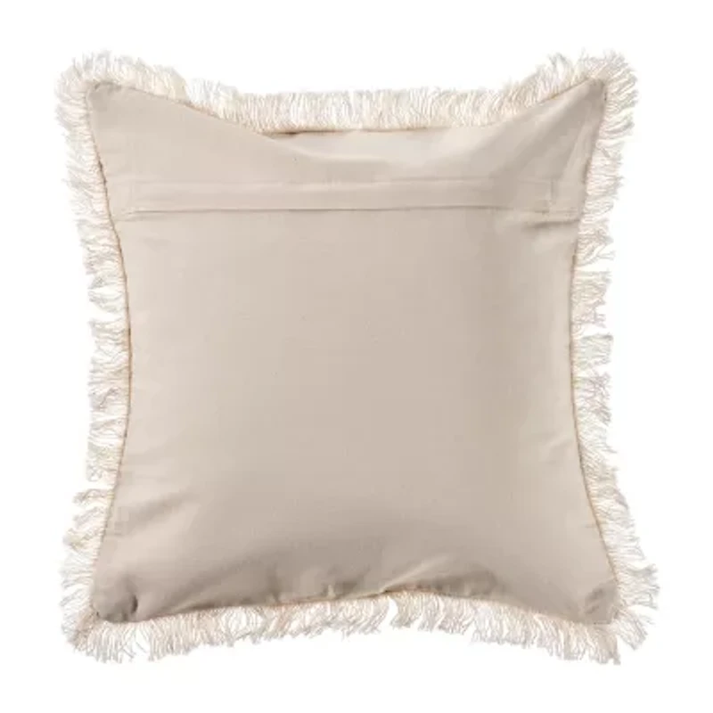LR Home Palesa Stripe Square Throw Pillow