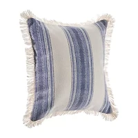 LR Home Pal Stripe Set Square Throw Pillow