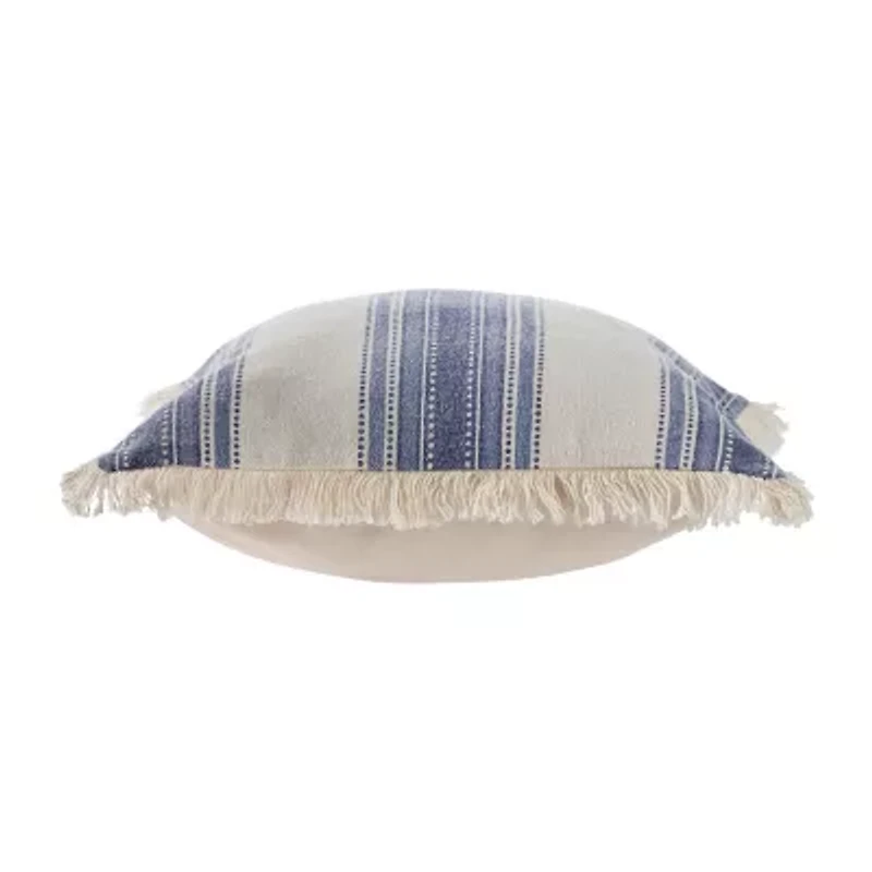 Lr Home Pal Stripe Set Square Throw Pillow