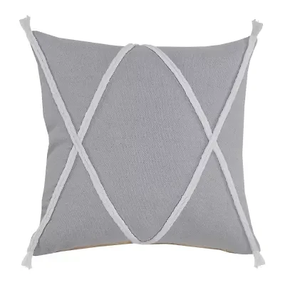 LR Home Paol Geometric Square Throw Pillow