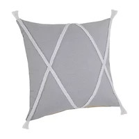 LR Home Paol Geometric Square Throw Pillow