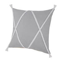 LR Home Paol Geometric Square Throw Pillow