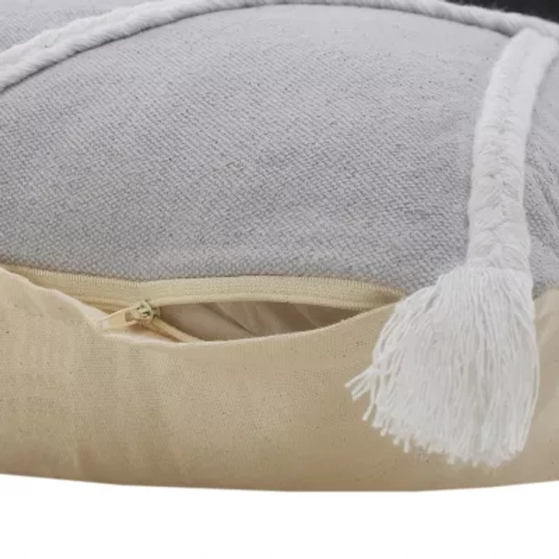 LR Home Paol Geometric Square Throw Pillow