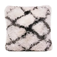 LR Home Jane Geometric Square Throw Pillow