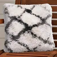 LR Home Jane Geometric Square Throw Pillow