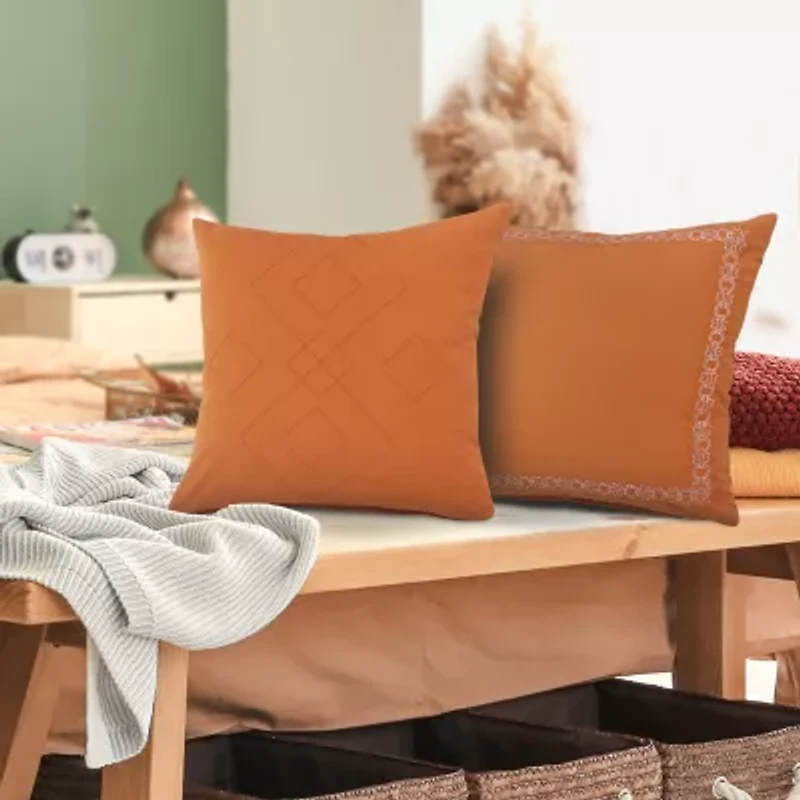 LR Home Sachi Casual Square Throw Pillow