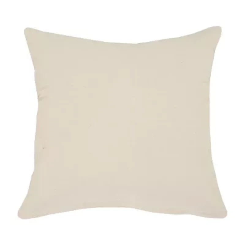 LR Home Bea Solid Set Square Throw Pillow