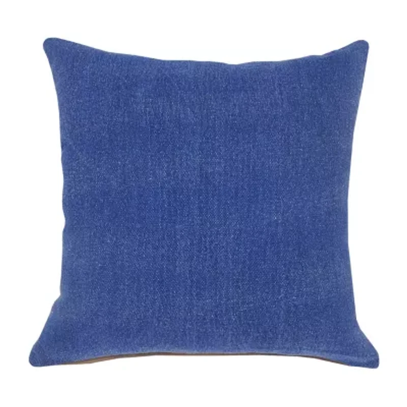 LR Home Bea Solid Set Square Throw Pillow