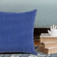 LR Home Bea Solid Set Square Throw Pillow