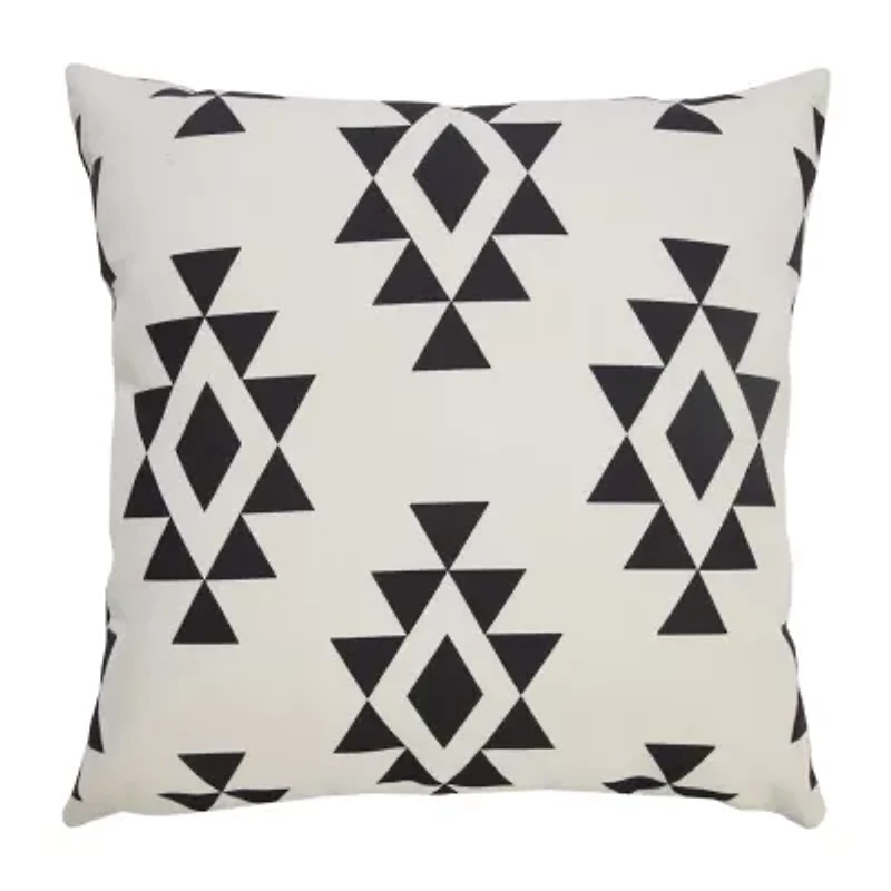 Lr Home Saki Geometric Square Throw Pillow