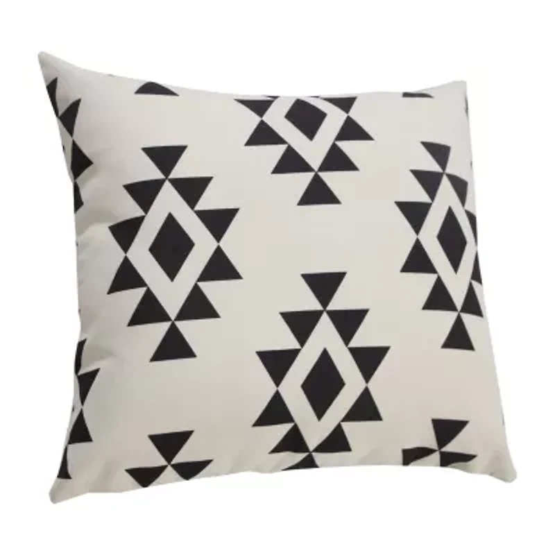 Lr Home Saki Geometric Square Throw Pillow
