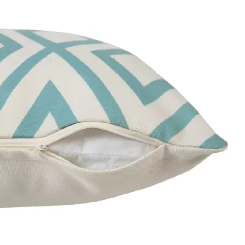 Lr Home Wis Geometric Square Throw Pillow