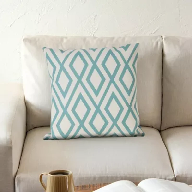 Lr Home Wis Geometric Square Throw Pillow