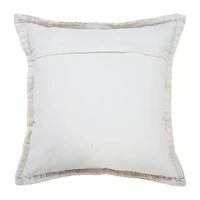 LR Home Ron Solid Set Square Throw Pillow