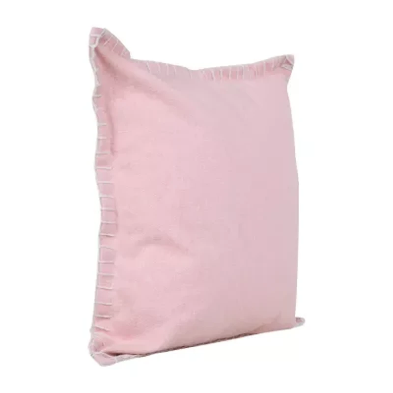 LR Home Ron Solid Set Square Throw Pillow