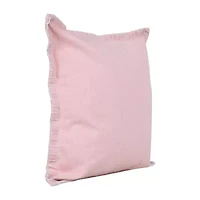 LR Home Ron Solid Set Square Throw Pillow