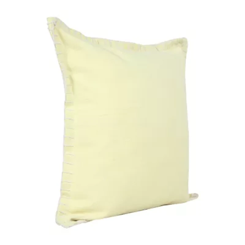 LR Home Ron Solid Set Square Throw Pillow